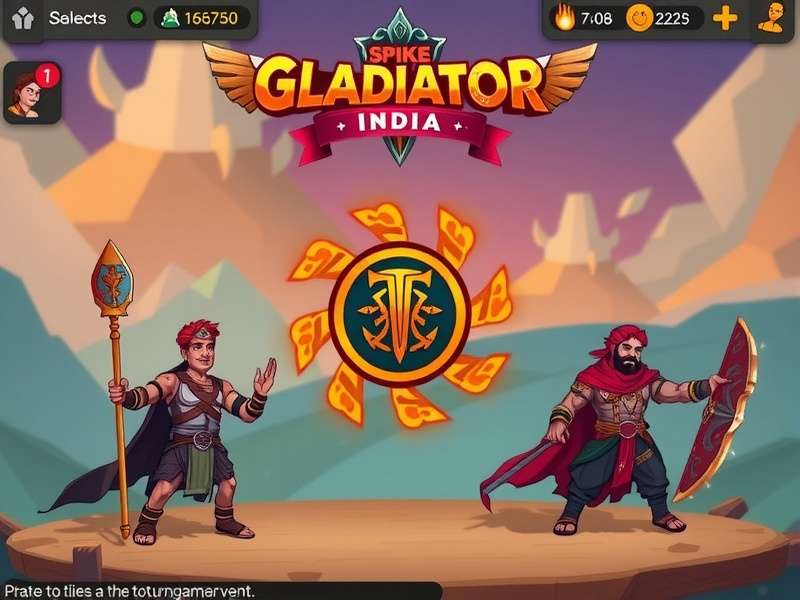 Spike Gladiator India character selection screen